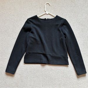 3 for $10 Metaphor Textured Long Sleeve Blouse Size S